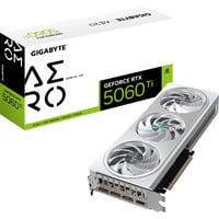 GIGABYTE GeForce RTX 5060 Ti AERO OC 16G Scheda Grafica – 16 GB GDDR7, 128 bit, PCI-E 5.0, 2647MHz Frequenza Core, 3 x DisplayPort, 1 x HDMI, GV-N506TAERO OC-16GD 128 bit, PCI-E 5.0, 2647MHz Frequenza Core, 3 x DisplayPort, 1 x HDMI, GV-N506TAERO OC-16GD, GeForce RTX 5060 Ti, 16 GB, GDDR7, 128 bit, 7680 x 4320 Pixel, PCI Express x16 5.0