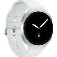Samsung Galaxy Watch 8 3,81 cm (1.5") AMOLED 44 mm Digitale 480 x 480 Pixel Touch screen Argento Wi-Fi GPS (satellitare), Smartwatch argento, 3,81 cm (1.5"), AMOLED, Touch screen, 32 GB, GPS (satellitare), 34 g