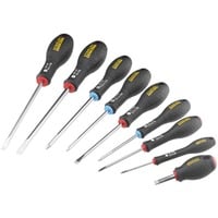 Stanley Set di cacciaviti FATMAX, 9 pezzi, Cacciavite Nero