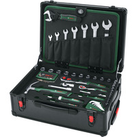 Bosch Set valigetta porta attrezzi con ruote, 119 pezzi, Set di strumenti Nero