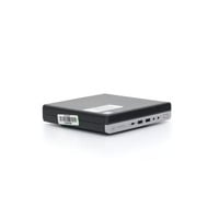 HP ProDesk 600 G4 DM Ricondizionato, Mini-PC Nero/Argento