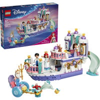LEGO Disney Princess Barca Nuziale Reale di Ariel, Giochi di costruzione 