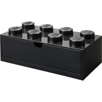 Room Copenhagen LEGO Cassetto da scrivania 8, Scatola di immagazzinaggio Nero