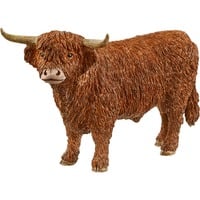 Schleich FARM WORLD Toro dell'altopiano, Gioco figura 3 anno/i, Farm, Farm animals / farm toys, Marrone, Plastica