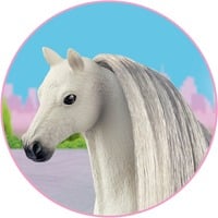 Schleich HORSE CLUB Sofia’s Beauties 42652 accessorio per miniature giocattolo Acconciatura per figure giocattolo, Gioco figura Acconciatura per figure giocattolo, 3 anno/i, Brushable hair, Horses, Grigio