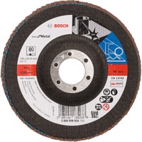 Bosch 2 608 606 924 accessorio per smerigliatrice Disco di macinatura, Mola abrasiva Disco di macinatura, Metallo, 12,5 cm, Bosch, Nero, 1 pz