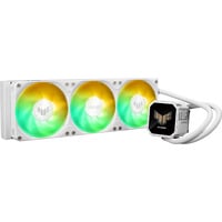 ASUS TUF Gaming LC III 360 ARGB LCD White Edition Processore Raffreddatore di liquidi tutto in uno 12 cm Bianco 1 pz, Raffreddamento ad acqua bianco, Raffreddatore di liquidi tutto in uno, 12 cm, Bianco