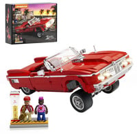 Lumibricks Low Rider - Big Red, Giochi di costruzione 