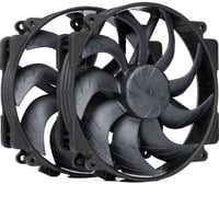 Noctua NF-A14x25r G2 PWM Sx2-PP chromax.black, Ventola Nero