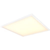 Philips Hue Pannello quadrato Aurelle, Luce LED bianco, Philips Hue White ambiance Pannello quadrato Aurelle, Lampada a soffitto intelligente, Bluetooth/Zigbee, Bianco, LED, Alluminio, Lampadina/e non sostituibile/i