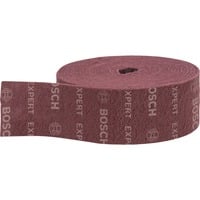 Bosch 2 608 901 230 fornitura per levigatura manuale Rotolo di carta vetrata Grana molto fine 1 pz, Foglio abrasivo rosso, Rotolo di carta vetrata, Grana molto fine, Tessuto felpato, Lavoro di finitura, Sverniciatura, Metallo, Legno, Rosso