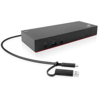 Lenovo Hybrid Dock ricondizionato, Docking station Nero