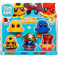 MGA Entertainment DohKins Hero Pack - Assortment 1 Argilla da modellazione 255 g Multicolore, Impastare Argilla da modellazione, Multicolore, Bambino, Bambino/Bambina, 3 anno/i, 99 anno/i