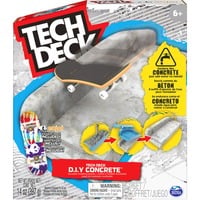 Spin Master Tech Deck, set di gioco DIY Concrete modellabile e riutilizzabile con fingerboard Enjoi, ringhiera, stampi, kit skatepark, giocattolo per bambini e bambine da 6 anni in su,  veicolo da gioco multi colorata, Tech Deck , set di gioco DIY Concrete modellabile e riutilizzabile con fingerboard Enjoi, ringhiera, stampi, kit skatepark, giocattolo per bambini e bambine da 6 anni in su, Set di fingerboard, 8 anno/i