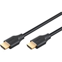 goobay Cavo HDMI Ultra96 Nero/Oro