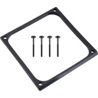 Alphacool Copertura e smorzamento 120mm (7mm spesso), Telaio di montaggio Nero