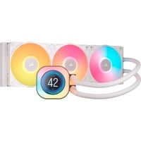 Corsair iCUE LINK TITAN 360 RX LCD RGB, Raffreddamento ad acqua bianco