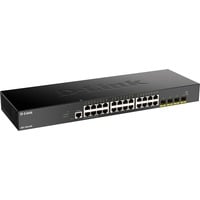D-Link DGS-1250-28X Gestito L3 Gigabit Ethernet (10/100/1000) Nero, Interruttore Gestito, L3, Gigabit Ethernet (10/100/1000), Full duplex, Montaggio rack