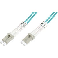 Digitus Cavo patch LWL, duplex, connettore LC > LC, multimodo OM3 turchese