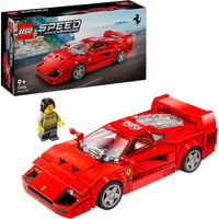 LEGO Speed Champions 76934 Supercar Ferrari F40, Modellino di Auto Sportiva, Macchina Giocattolo da Collezione per Bambini 9+, Giochi di costruzione Modellino di Auto Sportiva, Macchina Giocattolo da Collezione per Bambini 9+, Set da costruzione, 9 anno/i, Plastica, 318 pz, 340 g