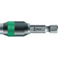 Wera 889/4/1 K Rapidaptor Universalhalter, 1/4", Adattatore chiave combinata  Nero/Verde