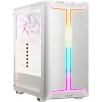 be quiet! Pure Base 501 DX White Midi Tower Bianco, Chassis Tower bianco, Midi Tower, PC, Bianco, ATX, micro ATX, Mini-ATX, Acrilonitrile butadiene stirene (ABS), Vetro, Acciaio, Gaming