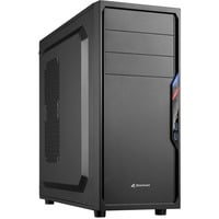 Sharkoon VS4-V Midi Tower Nero, Chassis Tower Nero, Midi Tower, PC, Nero, ATX, micro ATX, Mini-ITX, 16 cm, 38,5 cm