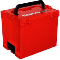 fischer L-BOXX FLB 374, vuoto, Cassetta portautensili rosso/Nero