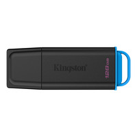 Kingston DataTraveler Exodia 128 GB, Chiavetta USB Nero/Blu