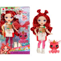 MGA Entertainment Rainbow High Littles Rainbow Fantasy Fairies Doll- Apple (Red), Bambola Rainbow High Littles Rainbow Fantasy Fairies Doll- Apple (Red), Bambola alla moda, Femmina, 4 anno/i, Bambino/Bambina, 140 mm, Multicolore