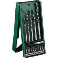 Bosch 2 607 017 161 punta per trapano 14 pz, Trapano & Set di bit verde, Trapano, 8 mm, 25 mm, Verde, 208 g, 14 pz