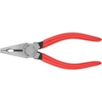 KNIPEX 03 01 140 pinza Pinze da elettricista, Pinze universali rosso, Pinze da elettricista, 1 cm, Acciaio, Plastica, Rosso, 14 cm