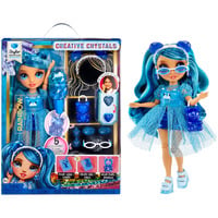 MGA Entertainment Rainbow High Creative Crystals Fashion Doll- Skyler, Bambola Rainbow High Creative Crystals Fashion Doll- Skyler, Bambola alla moda, Femmina, 8 anno/i, 280 mm, Multicolore