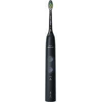 Philips Sonicare ProtectiveClean 4500 HX6830/44 Spazzolino elettrico sonico, Spazzolino da denti elettrico Nero/grigio, Adulto, Spazzolino elettrico sonico, Cura quotidiana, Sbiancante, Nero, Grigio, 31000 movimenti per minuto, 2 min