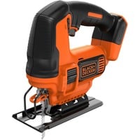 BLACK+DECKER BDCJS18N seghetto elettrico, Puzzle arancione /Nero, Nero, Arancione, 45°, 5,5 cm, 1,9 cm, 8 mm, 2 cm