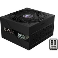 GIGABYTE AORUS ELITE P1000W ICE Alimentatore - PCIe 5.0, 80 PLUS Platinum, Design completamente modulare, Ventola da 120 mm, Compatibile con ATX 3.0, Spina EU, Alimentatore PC Nero, 80 PLUS Platinum, Design completamente modulare, Ventola da 120 mm, Compatibile con ATX 3.0, Spina EU, 1000 W, 100 - 240 V, 50/60 Hz, 15 - 6.5 A, Attivo, 125 W