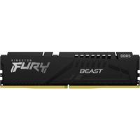 Kingston FURY FURY Beast 8 GB 5600 MT/s DDR5 CL36 DIMM Black EXPO, Memoria Nero, 8 GB, 1 x 8 GB, DDR5, 288-pin DIMM