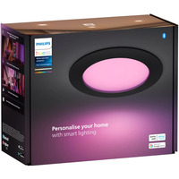 Philips Hue Hue White & Color Ambiance Slim Lampada da incasso 170 mm, Luce LED Nero