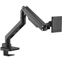 goobay Supporto per monitor singolo gaming con molla a gas, Base per monitor Nero