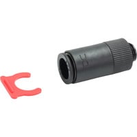 Alphacool Accoppiatore rapido ES G1/4 AG PushIn femmina, Connessione Nero