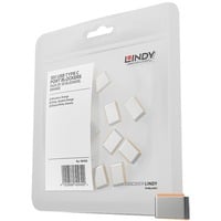 Lindy 40440 clip sicura Bloccaporte USB tipo-C Arancione Acrilonitrile butadiene stirene (ABS) 10 pz, Castello Bloccaporte, USB tipo-C, Arancione, Acrilonitrile butadiene stirene (ABS), 10 pz, Sacchetto di politene