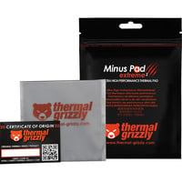 Thermal Grizzly Minus Pad extreme 2 - 100x 100x 0,5mm, Pastiglie termiche grigio