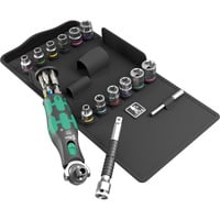 Wera Set Zyklop Pocket 4, 27 pezzi, Set di bit Nero/Verde