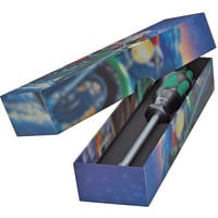 Wera Set di punte Kraftform compatto 27 pezzi 1 Christmas 2025, con impugnatura manuale, Set di bit Nero/Verde