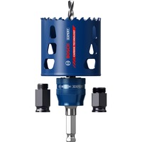 Bosch 2 608 900 449 sega per trapano 1 pz, Sega a tazza Singolo, Trapano, Mattone, Plastica, Acciaio inox, Piastrella, Legno, Blu, 6 cm, 5,1 cm