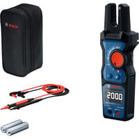 Bosch Pinza amperometrica aperta GFM 1000-15, Strumento di misura blu/Nero