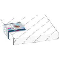 Bosch 2 608 615 066 accessorio per smerigliatrice Disco per tagliare, Lama Disco per tagliare, Mattone, Cemento, Calcestruzzo duro, Calcareo, Pietra, 23 cm, Bosch, Centro piatto, 2,22 cm