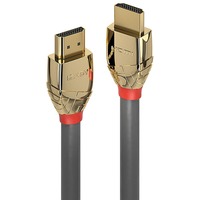 Lindy 37604 cavo HDMI 5 m HDMI tipo A (Standard) Grigio grigio, 5 m, HDMI tipo A (Standard), HDMI tipo A (Standard), Grigio