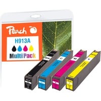 Peach PI300-938 cartuccia d'inchiostro 4 pz Compatibile Resa standard Nero, Ciano, Magenta, Giallo Resa standard, Nero, Ciano, Magenta, Giallo, 72 ml, 46 ml, 4 pz, Confezione multipla