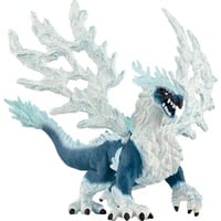 Schleich ELDRADOR CREATURES Drago di ghiaccio, Gioco figura 7 anno/i, Ice World, Monsters and dragons, Blu, Bianco, Plastica